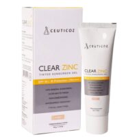 Ceuticoz Clear Zinc Tinted Sunscreen Gel
