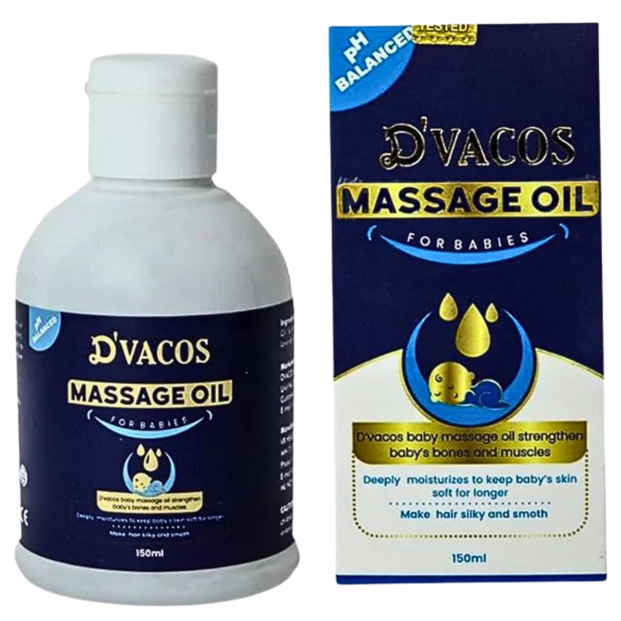 D'Vacos Baby Massage Oil