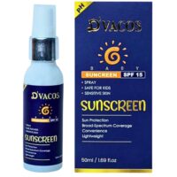 D'Vacos Baby Sunscreen Spray SPF 15