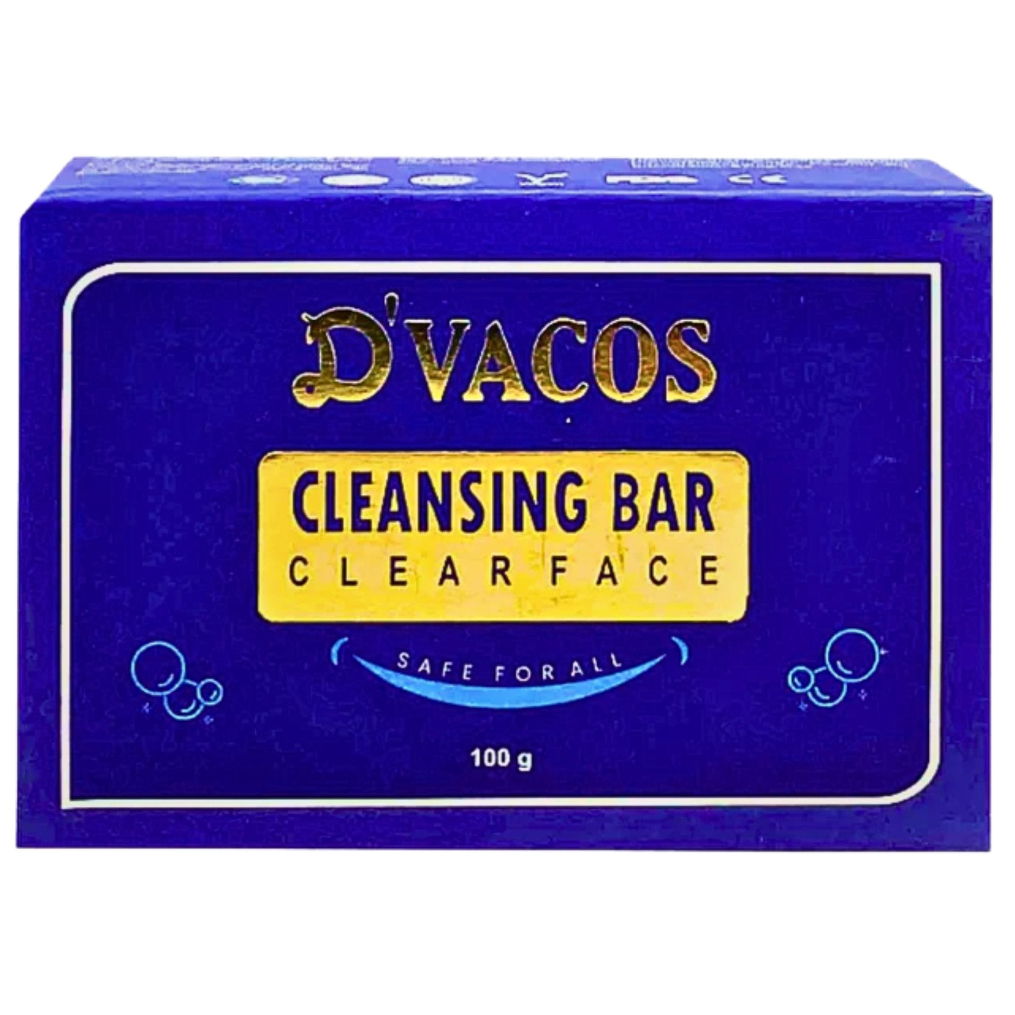 D'Vacos Clear Face Cleansing Bar