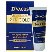 D'Vacos 24k Gold Retinol Acid Face wash