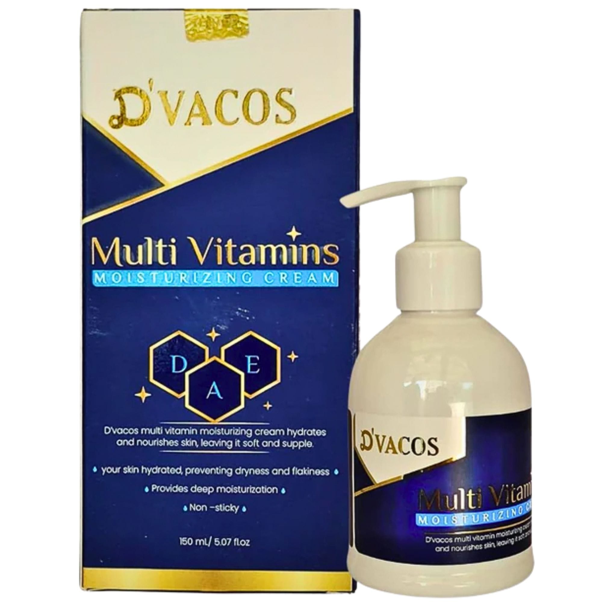 D'vacos Multi Vitamins Moisturizing Cream
