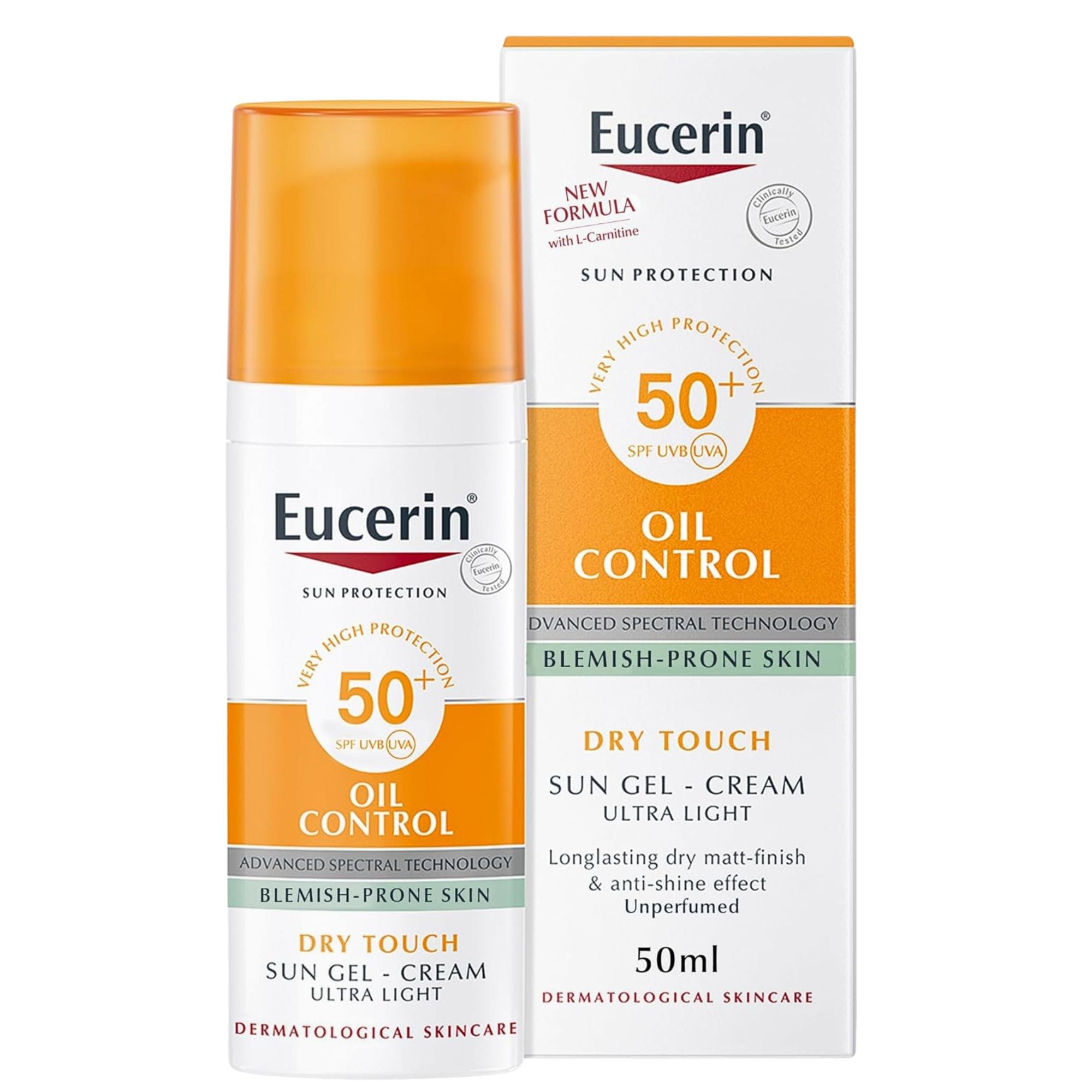 Eucerin Oil Control Dry Touch Sunscreen Gel-Cream SPF 50+