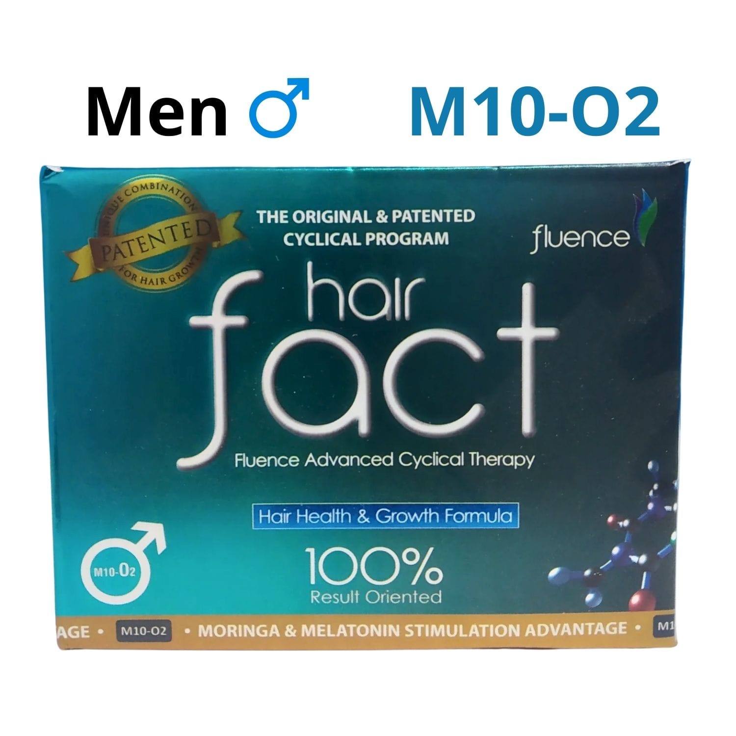 M10-O2, Hair Fact Fluence Advanced Cyclical Therapy (Men)