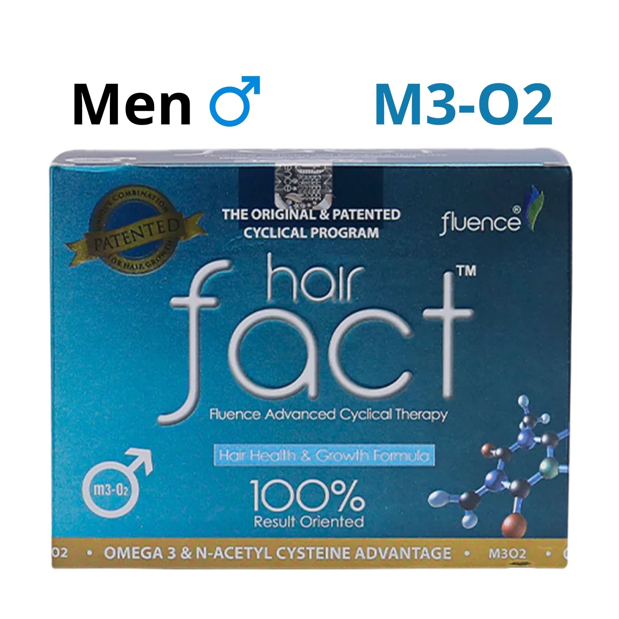 M3-O2, Hair Fact Fluence Advanced Cyclical Therapy (Men)