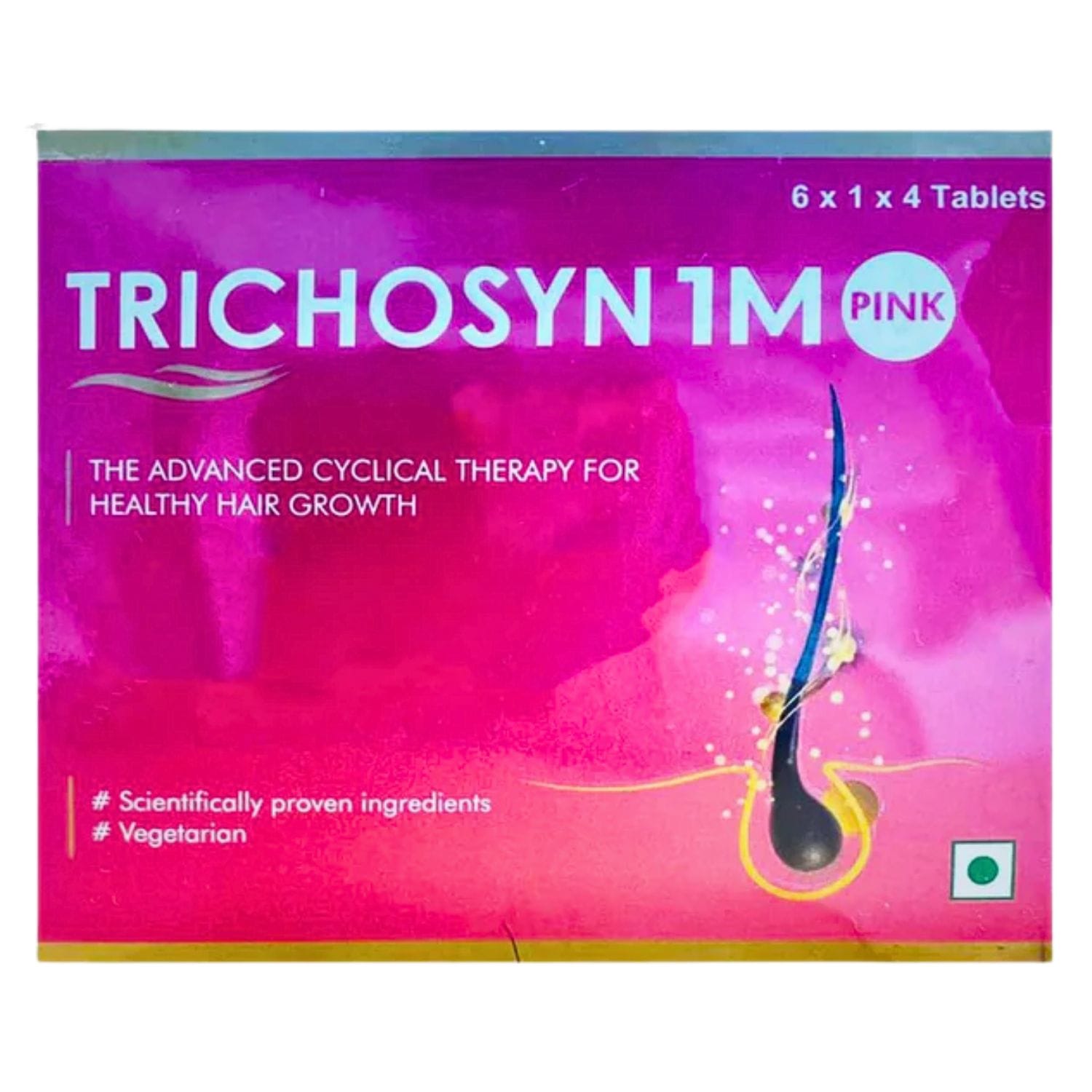 Nourrir Trichosyn 1M Pink Tablet