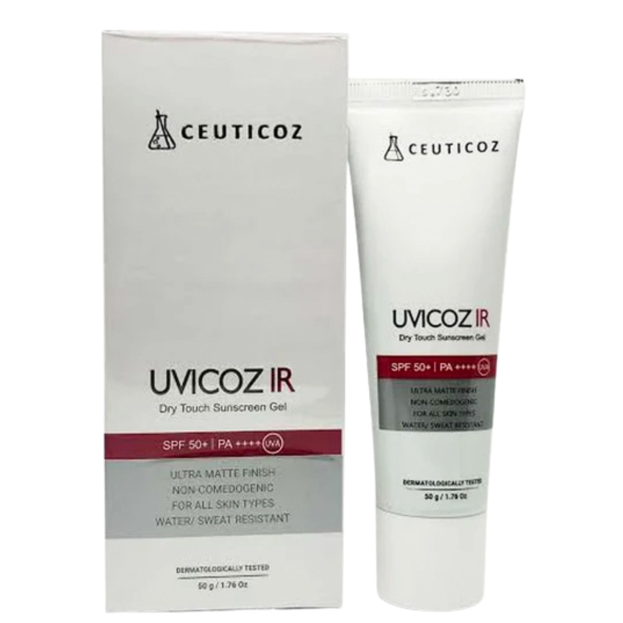 Uvicoz IR Ultra Matte Finish Dry Touch Sunscreen Gel