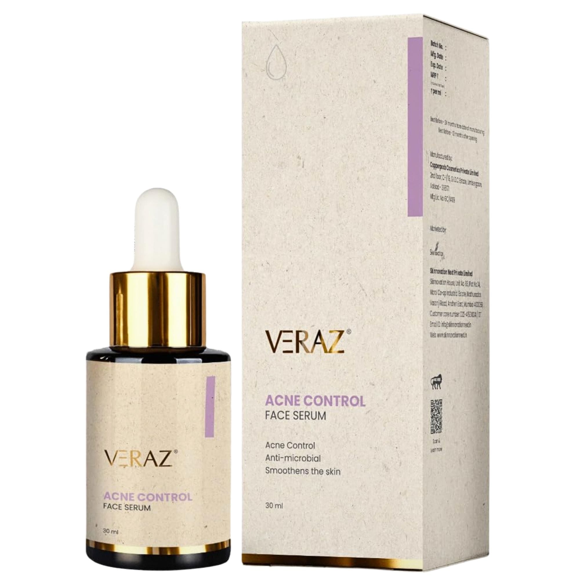 Veraz Acne Control Face Serum